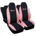 Coprisedili Citroen C1 Bicolore Rosa - Linea Donna - 